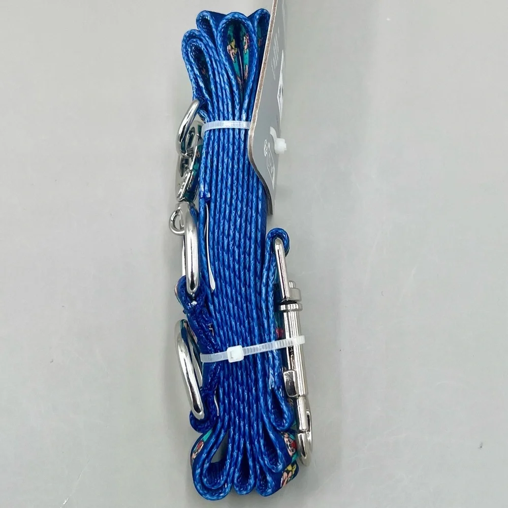 Disney Mickey & Friends Blue Pet Dog Leash XS/S 6 Ft Long NEW